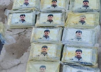 Incautan media tonelada de cocaina que ingresó por Rio Negro con la marca de Chapo Guzmán.