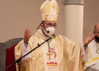 Tomó posesión como obispo de Canelones el rionegrense Mons. Bodeant.