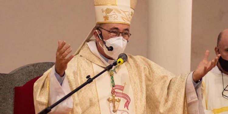 Tomó posesión como obispo de Canelones el rionegrense Mons. Bodeant.