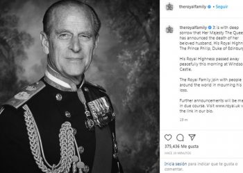 Fuente: Instagram theroyalfamily