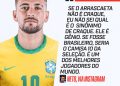 «Si De Arrascaeta fuera brasilero sería el 10 de la selección», dijo Neto.