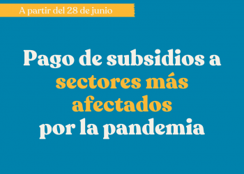 Lunes 28 estará disponible la segunda partida del subsidio para los sectores más afectados por la pandemia de ANDE.