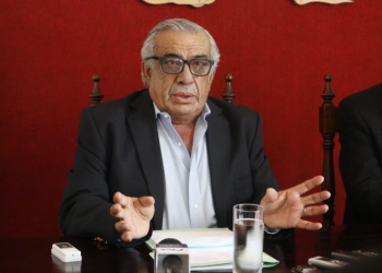 El Intendente Omar Lafluf participó de un encuentro de intendentes.