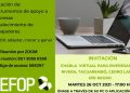 INEFOP invita a participar de la charla virtual para empresas de Rivera, Tacuarembó, Cerro Largo y Río Negro.