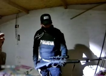 Dos personas fueron detenidas en Río Negro por tráfico internacional de armas y municiones.