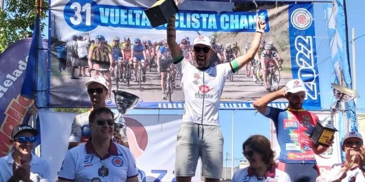 Sebastián Rodríguez ganó la Vuelta Chaná.