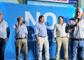 Partido Nacional realizó acto por el No.