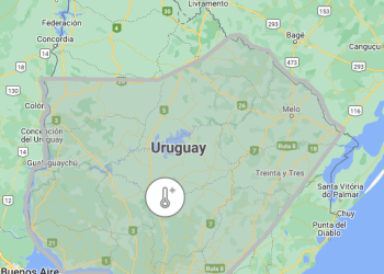 Ola de frio afecta gran parte de Uruguay.