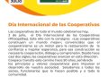 2 de julio: Día Internacional de las Cooperativas.