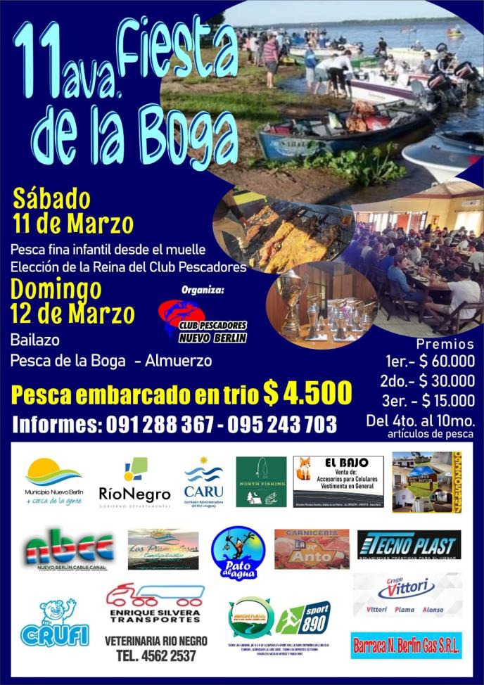11va edición “Fiesta de la Boga” en Berlín.