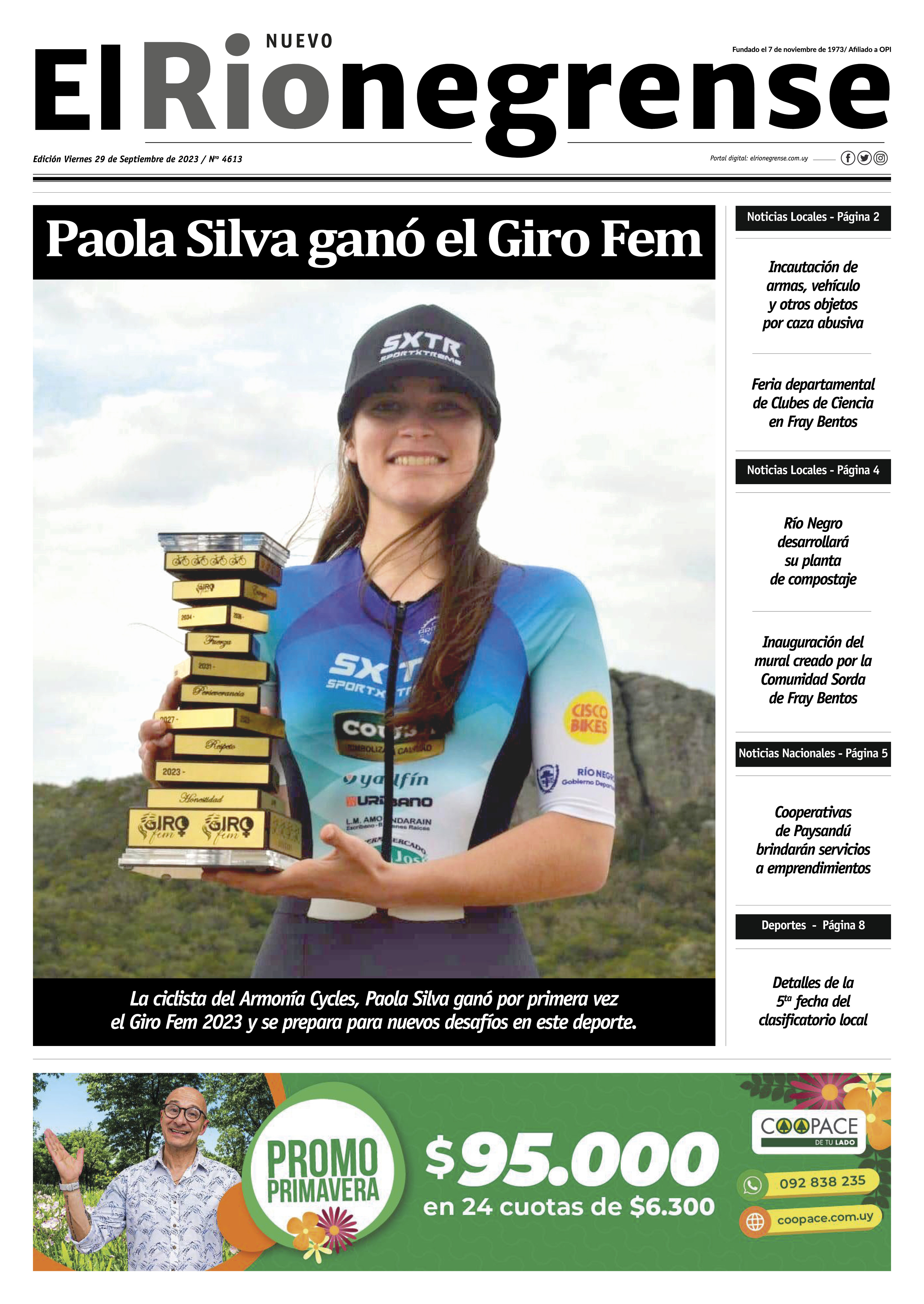 Paola Silva ganó el Giro Fem