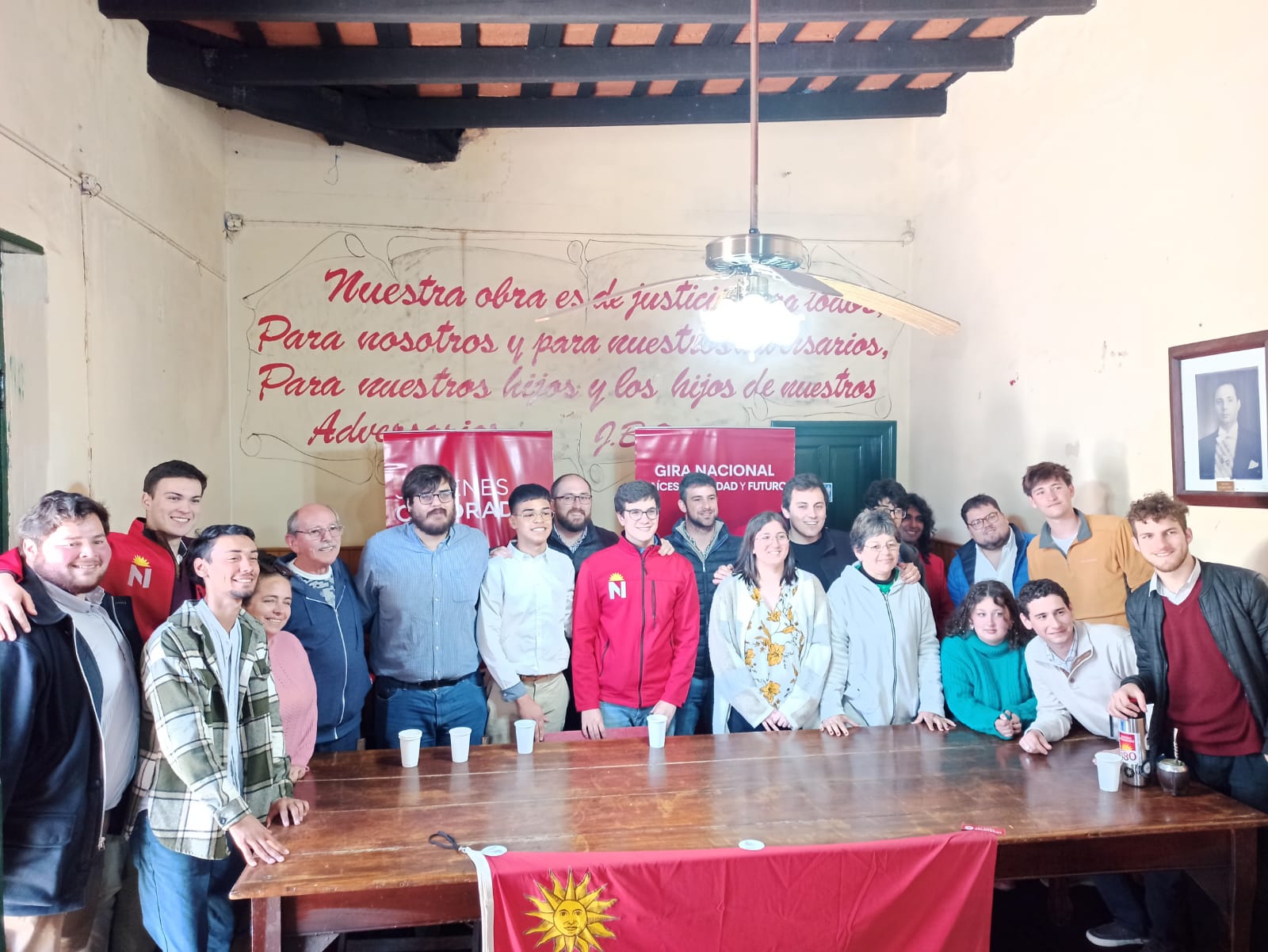 Coordinadora de la juventud del Partido Colorado se reunió en Fray Bentos.