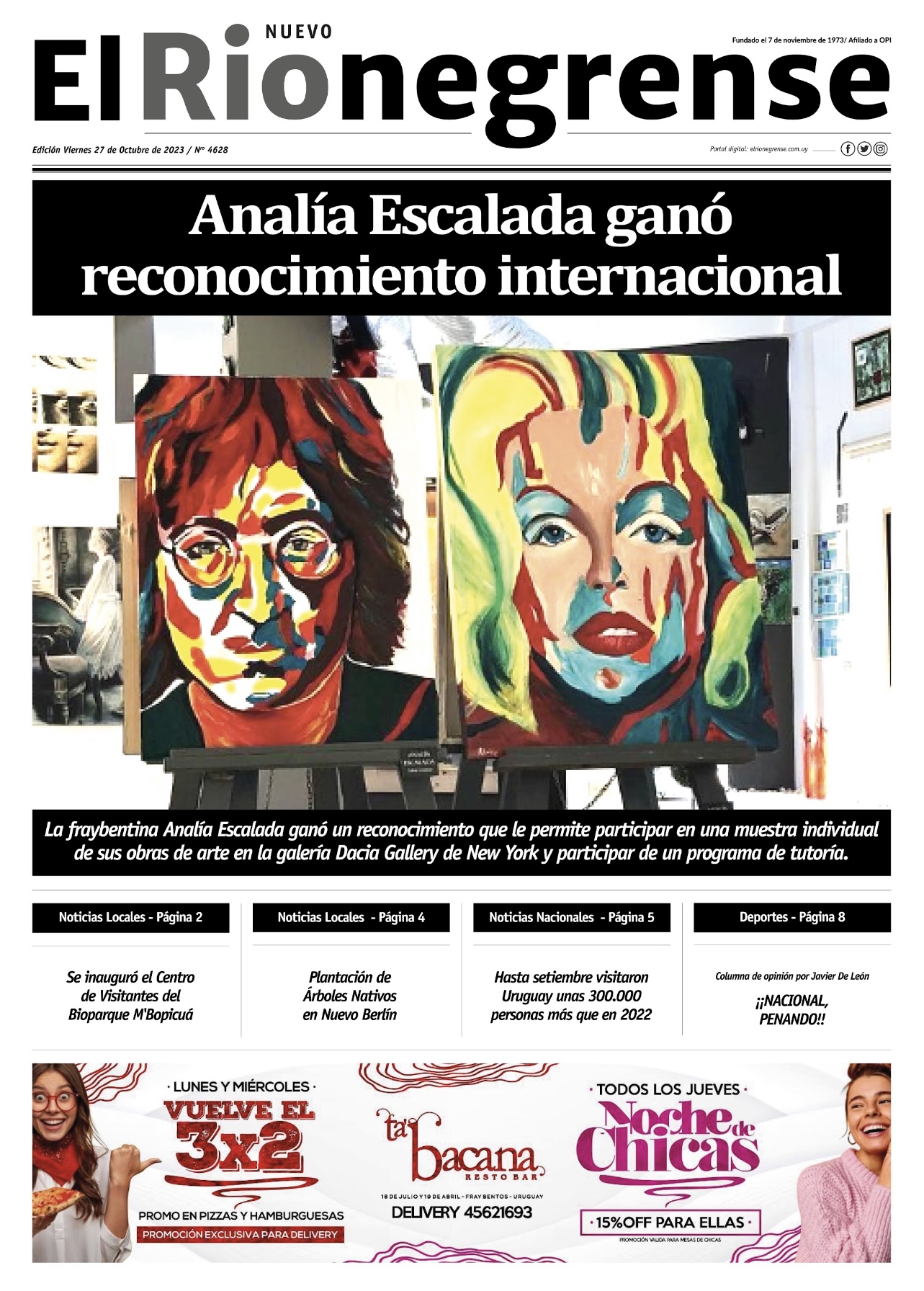 Analía Escalada ganó reconocimiento internacional.