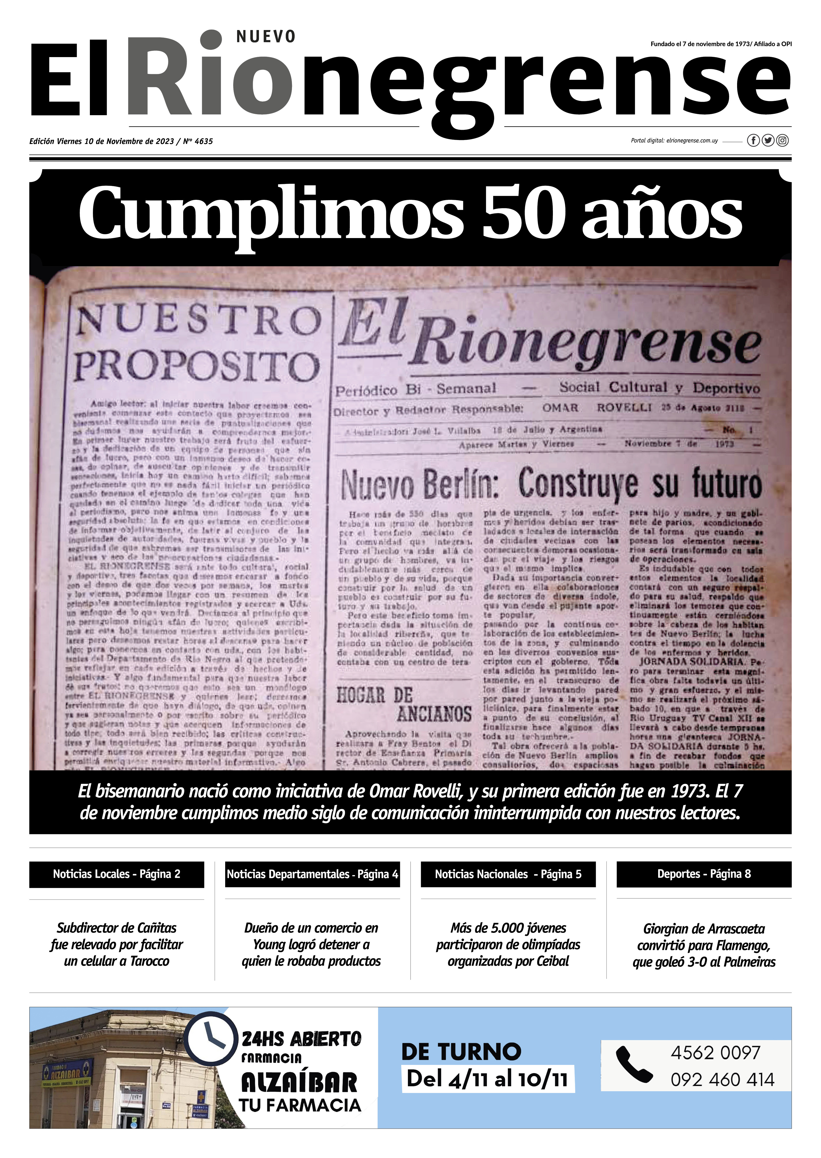 Cumplimos 50 años.