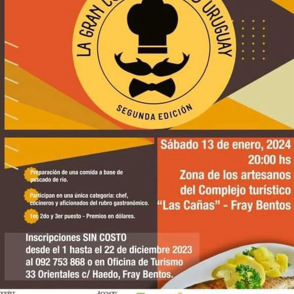Segunda edición de la gran cocina del río Uruguay.