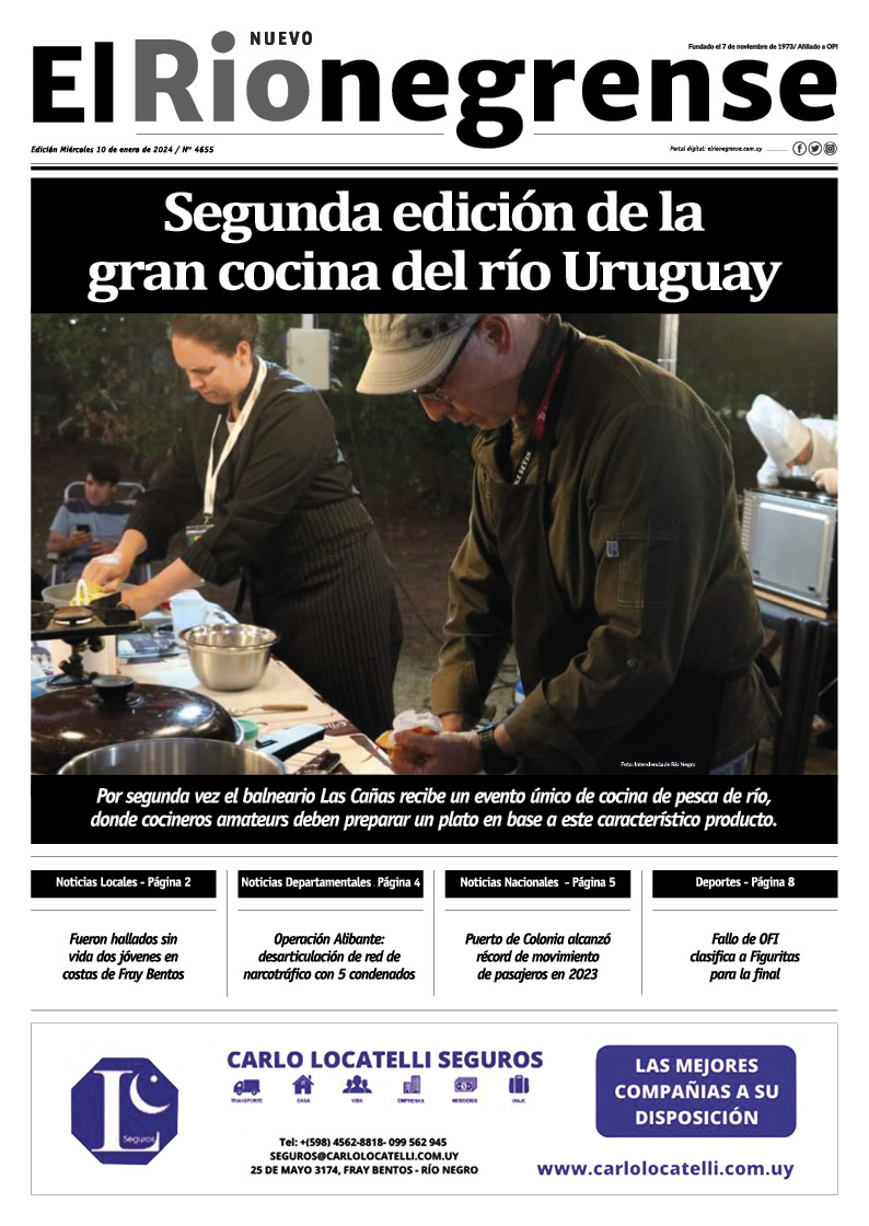 Segunda edición de la gran cocina del río Uruguay.