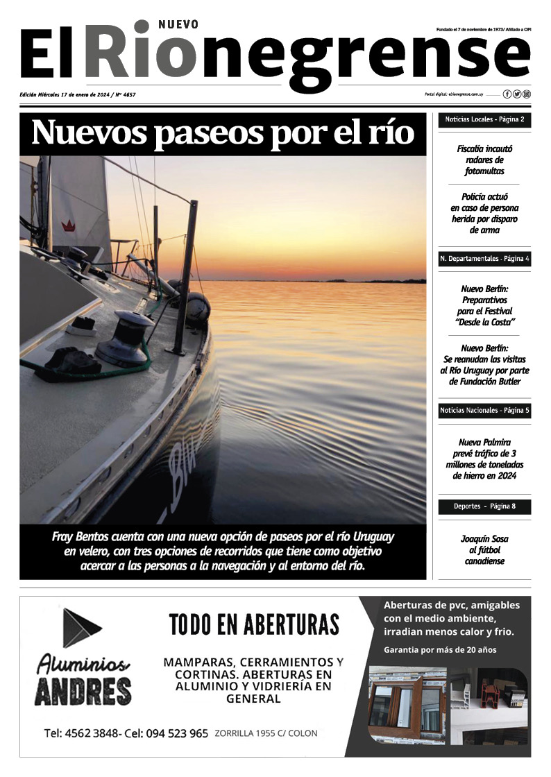 Nuevos paseos por el río.