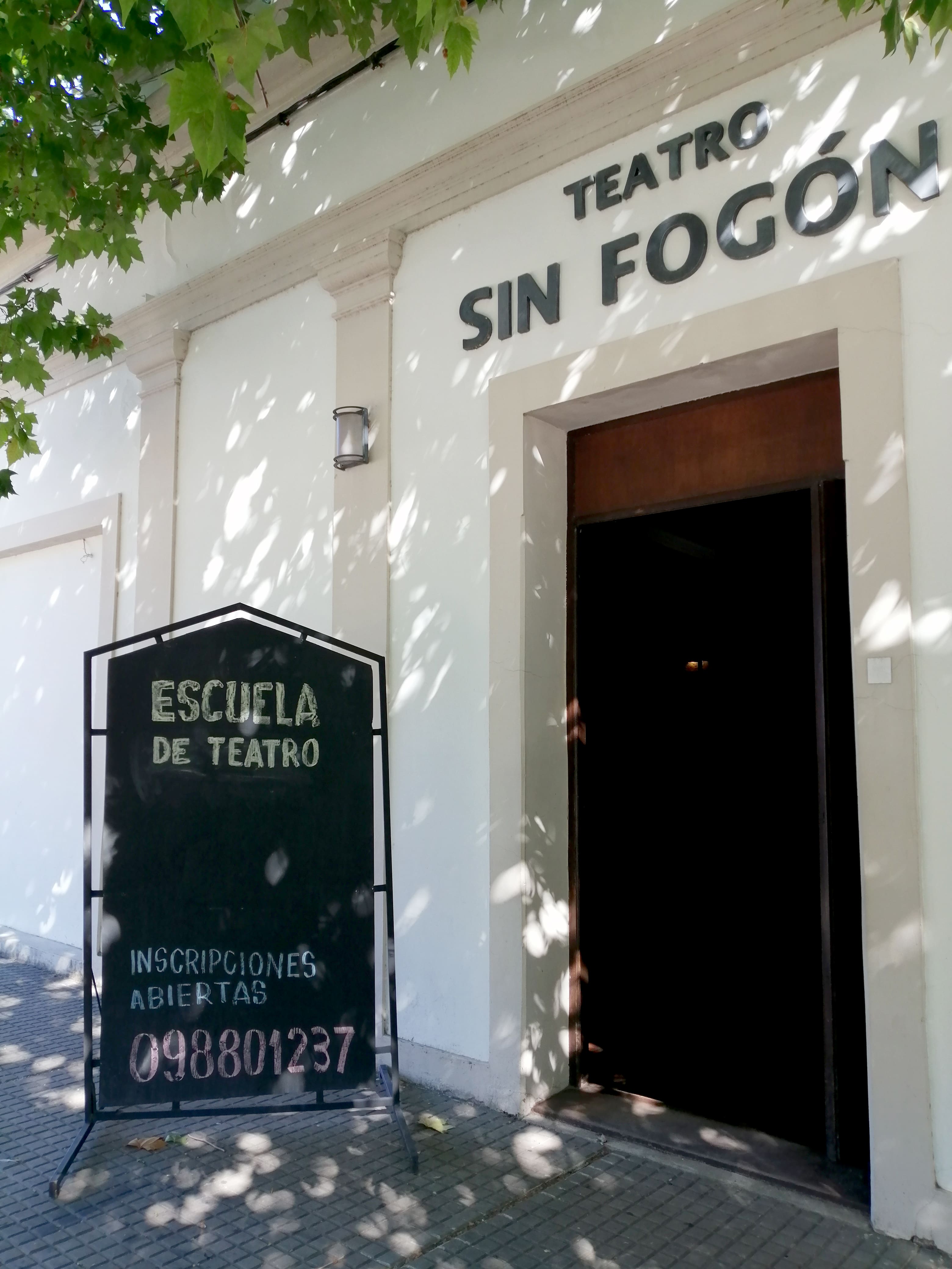 Escuela de Teatro en el Sin Fogón.