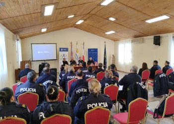 Encuentro Regional de Policía Comunitaria se lleva a cabo en Las Cañas.
