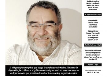 Alfredo Gorla: «Fue un gobierno que nos hizo retroceder en derechos, salario y oportunidades»