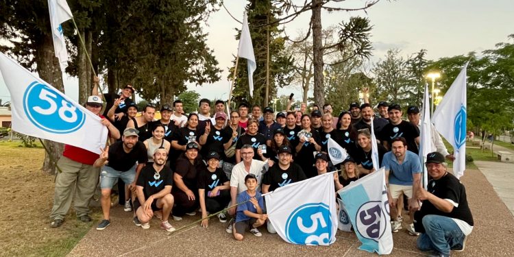 La Lista 58 cierra la campaña con recorridas y mano a mano con votantes.