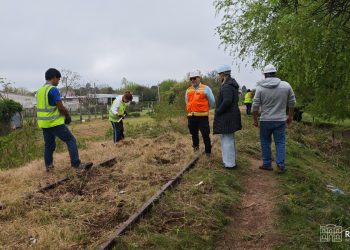 Recorrida de obras y proyectos en Young junto al Director General de Obras