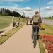 Intendencia proyecta mejoras en ciclovía de Ruta Vladimir Roslik
