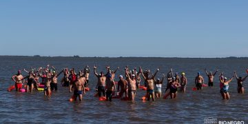 Se realizó la Maratón Acuática Fray Bentos – Las Cañas 2026