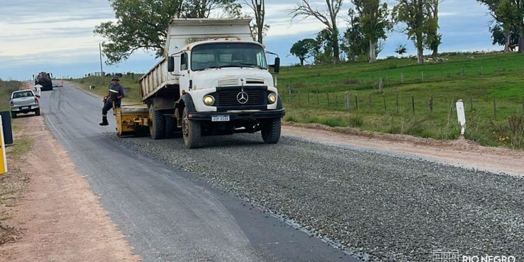 Avances en el acondicionamiento del Camino Menafra – Paso de la Cruz.