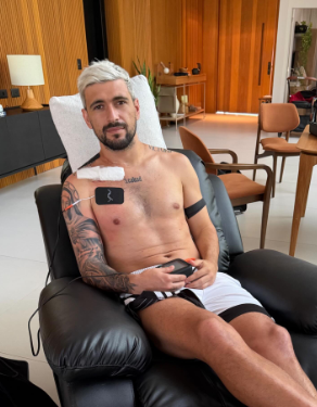 Giorgian de Arrascaeta recibió el alta médica y comenzó su recuperación tras fractura de clavícula